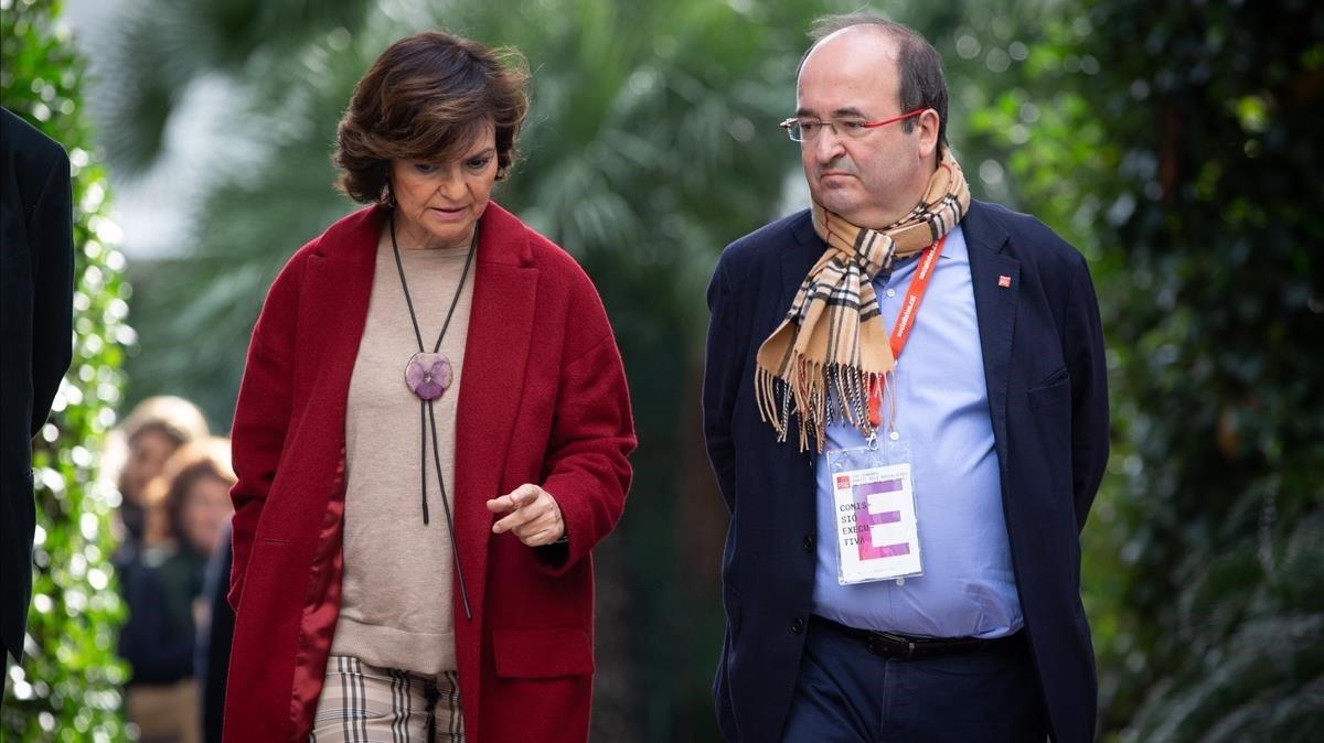 zentauroepp51370885 i d la vicepresidenta en funciones carmen calvo y el prim191214125915 zentauroepp51370885 i d la vicepresidenta en funciones carmen calvo y el prim191214125915