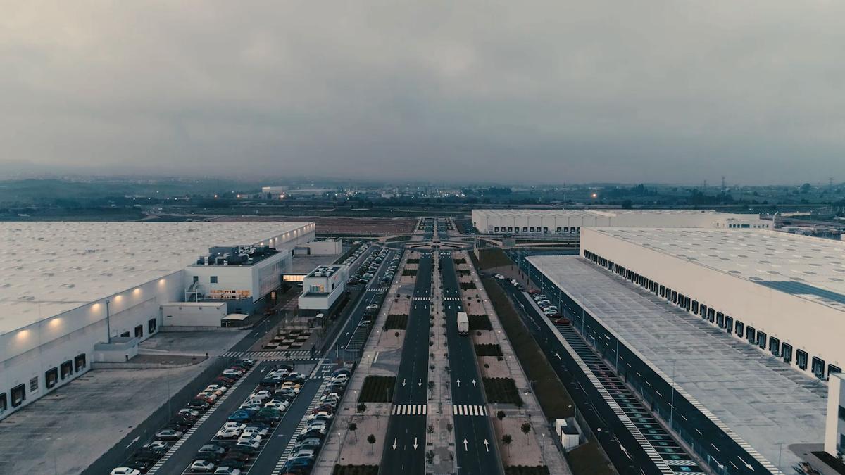 La plataforma logística de Montepino en Marchamalo (Guadalajara).