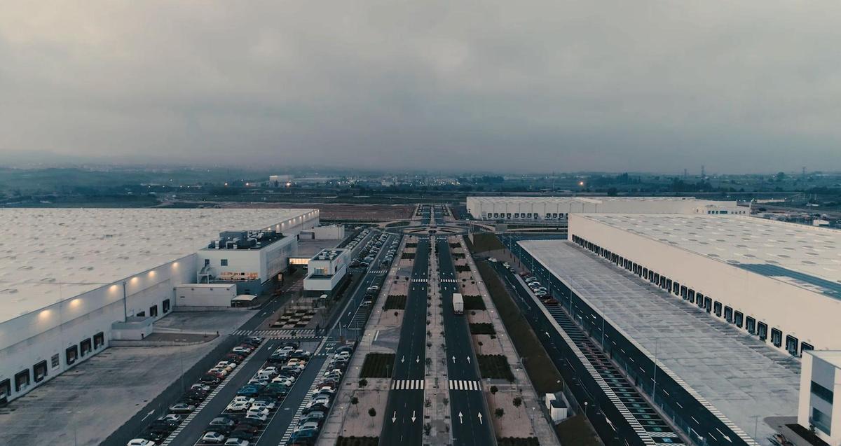 La plataforma logística de Montepino en Marchamalo (Guadalajara).
