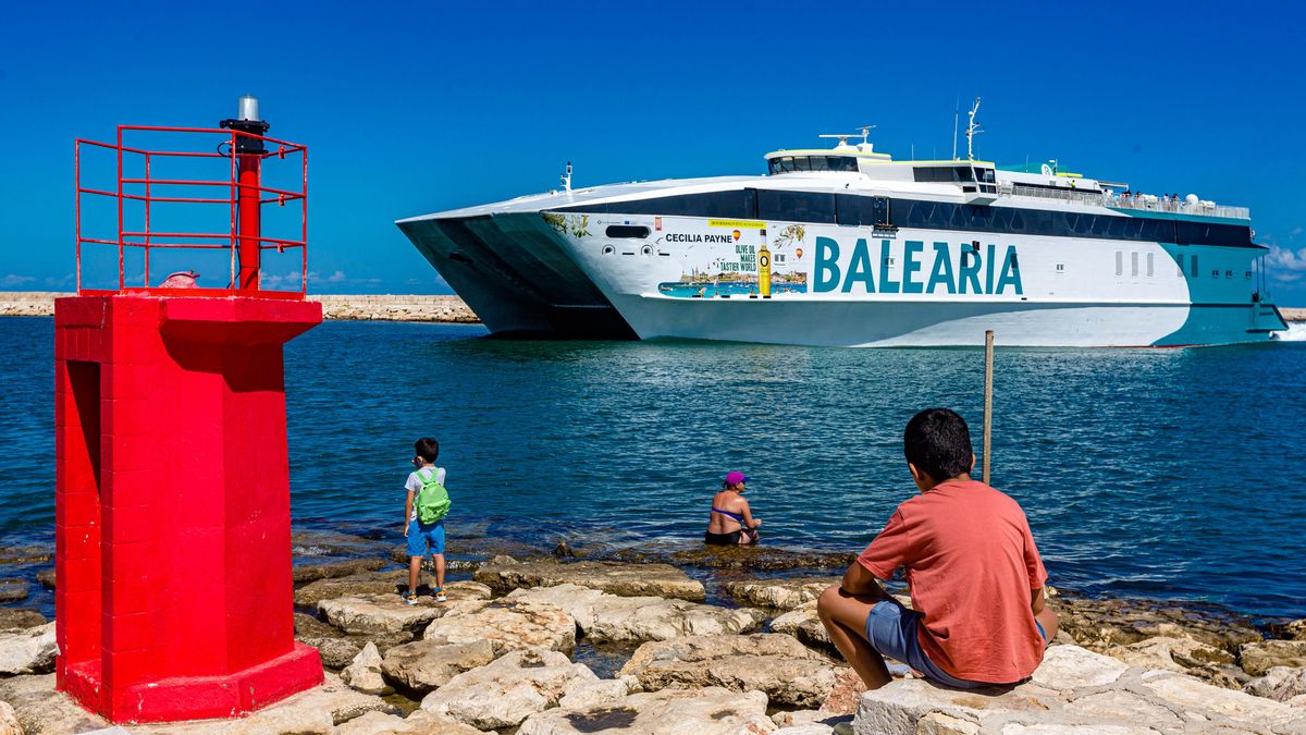 Imagen de archivo de uno de los ferris de Balearia