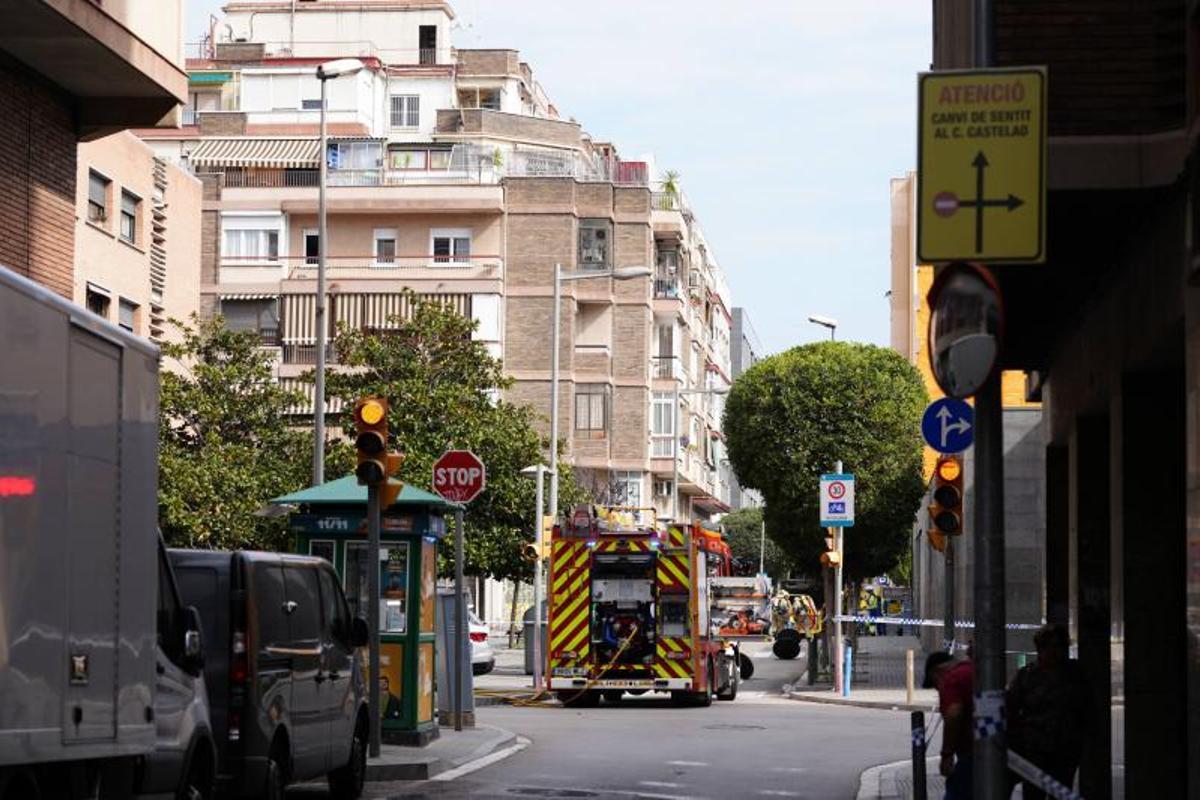 Confinados vecinos de la c/Natzaret de LH por una fuga de gas