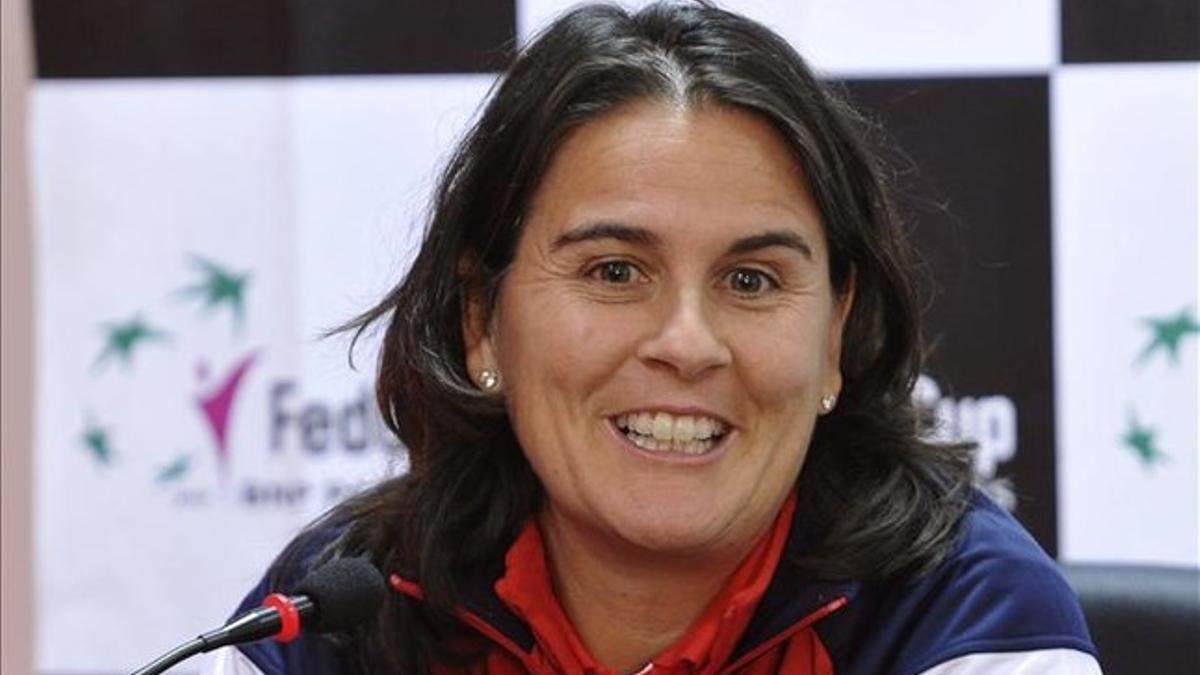 Conchita Martínez no duda de la implicación de su equipo frente a Serbia