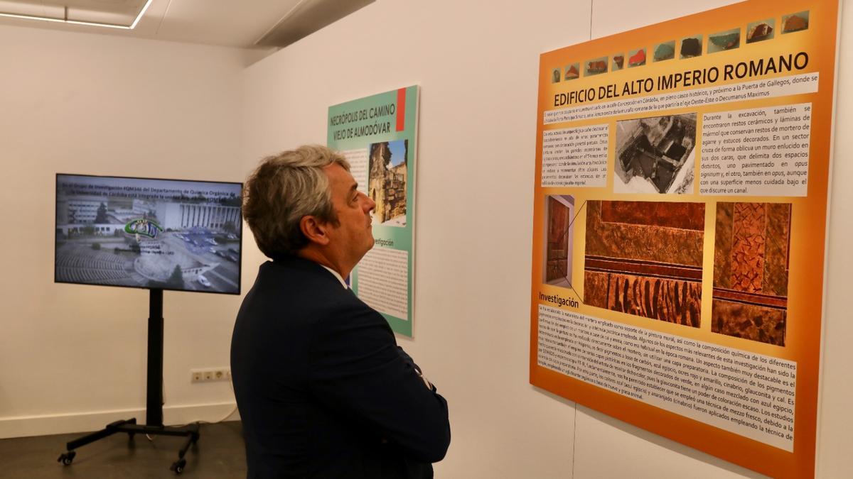 Exposición La pintura Mural Romana en Córdoba y su Provincia: Una perspectiva Arqueoquímica