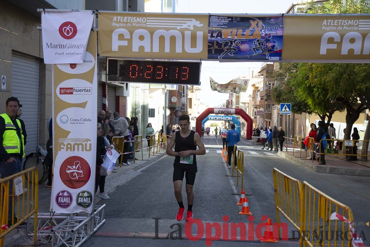 XI edición de la Carrera Urbana y Carrera de la Mujer La Villa de Moratalla, Gran Premio ‘Marín Giménez’