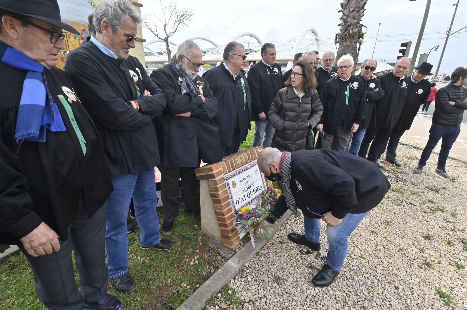 Homenaje de los Moros d'Alqueria en su glorieta