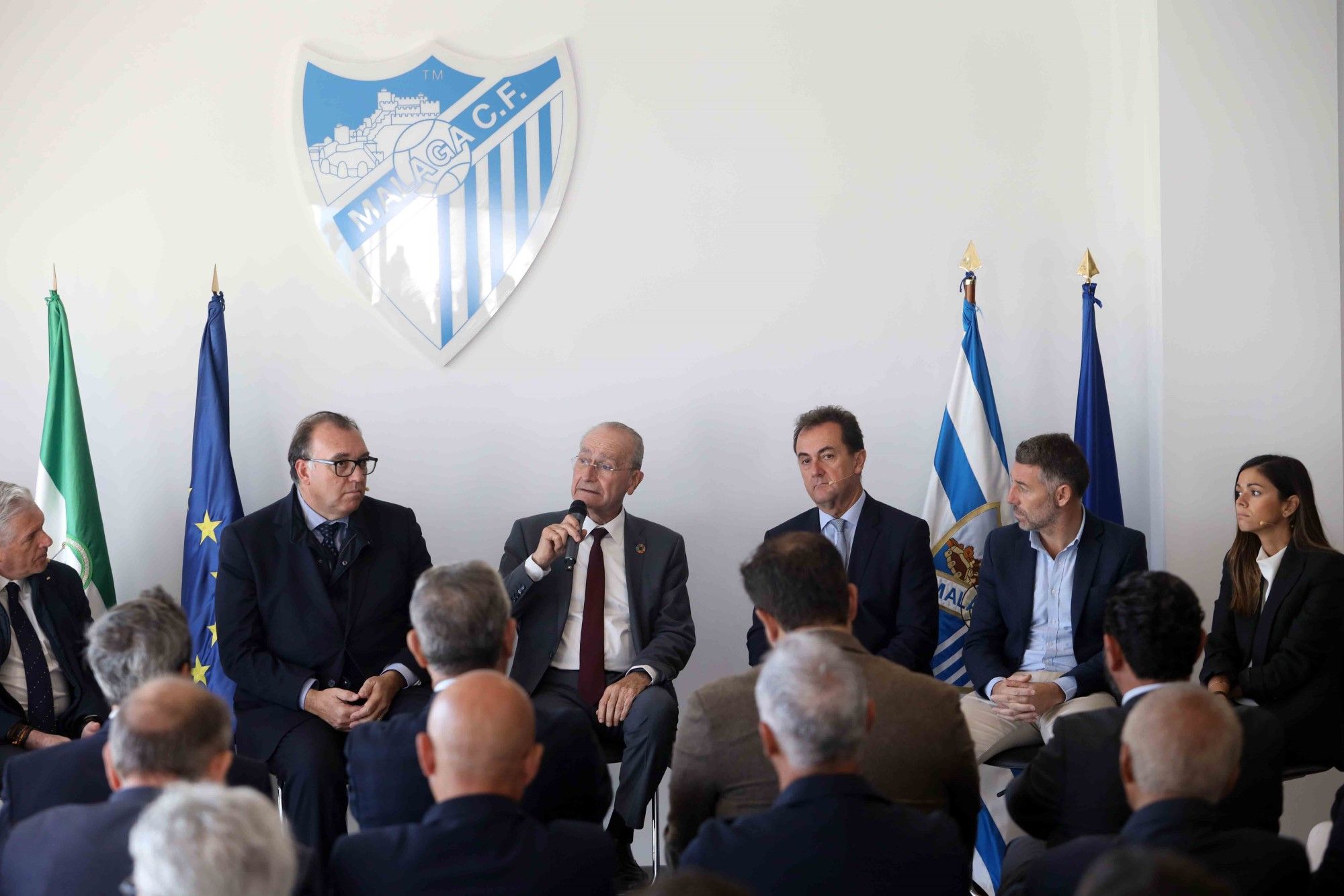 El Málaga CF inaugura su anhelada ciudad deportiva