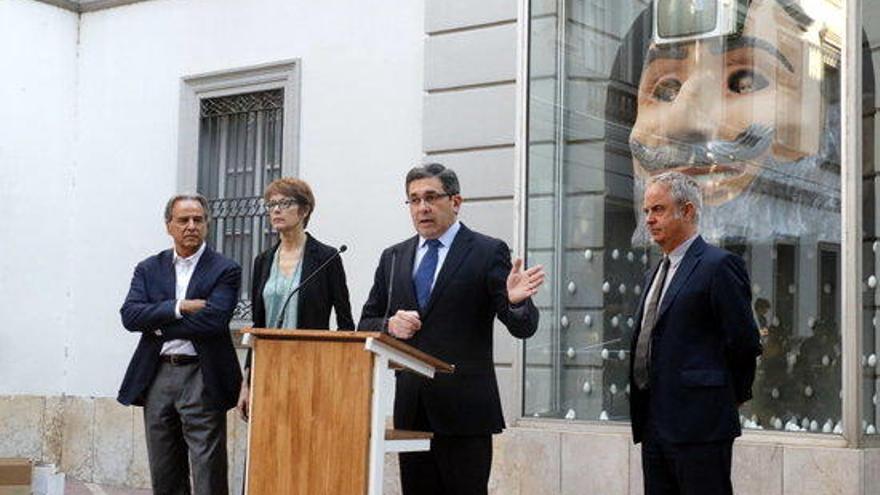Els responsables de la Fundació Dalí
