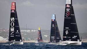 Copa América de vela en Barcelona.