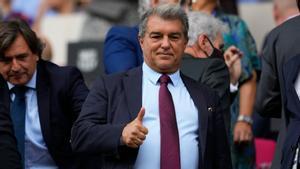 Joan Laporta, presidente del FC Barcelona