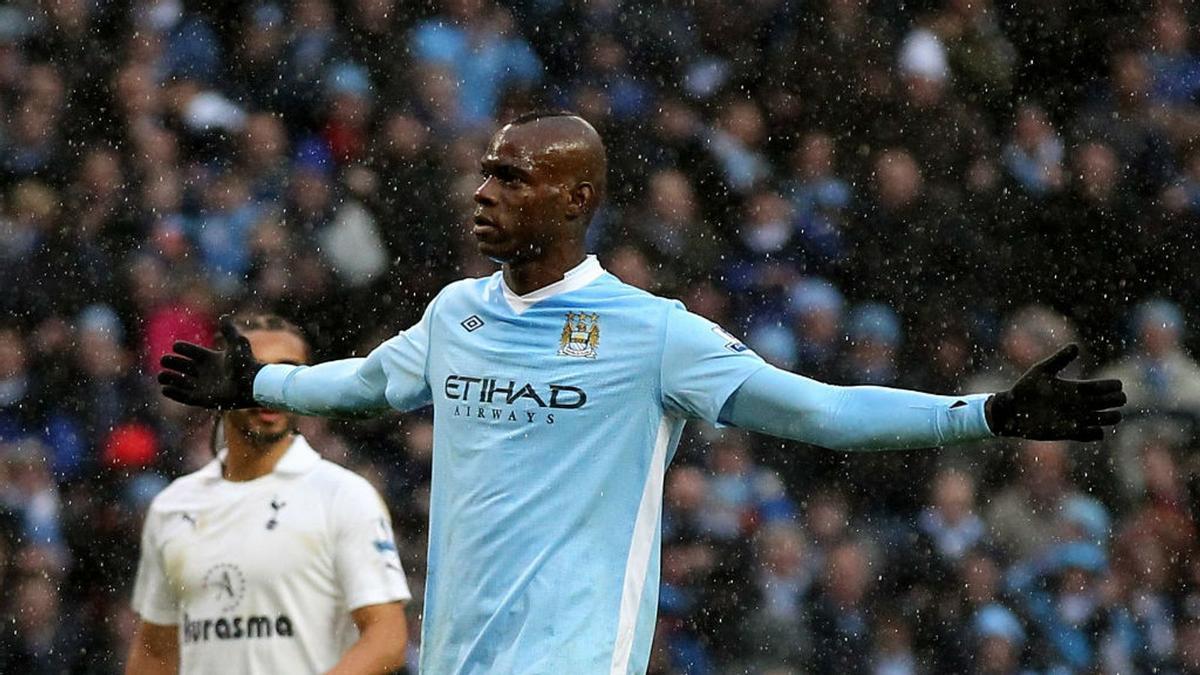 Mario Balotelli, en su etapa en el Manchester City