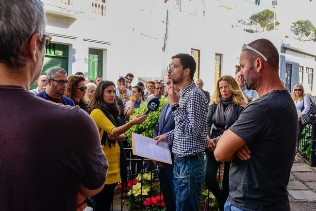 Rueda de prensa del concejal de NC, Javier Gil, ...