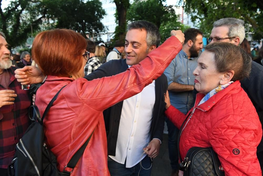 Cierre de campaña de Marea Atlántica en A Coruña