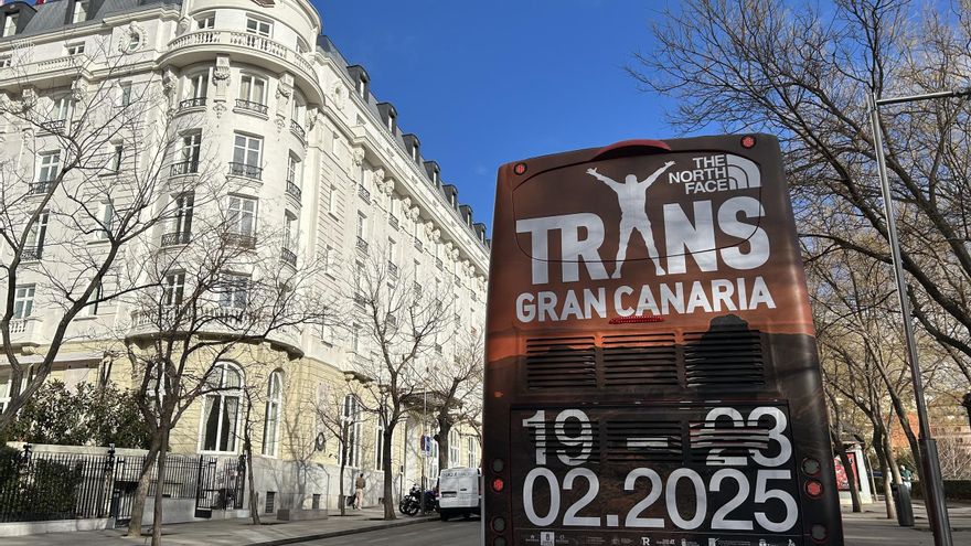 La guagua de The North Face Transgrancanaria llega a Madrid