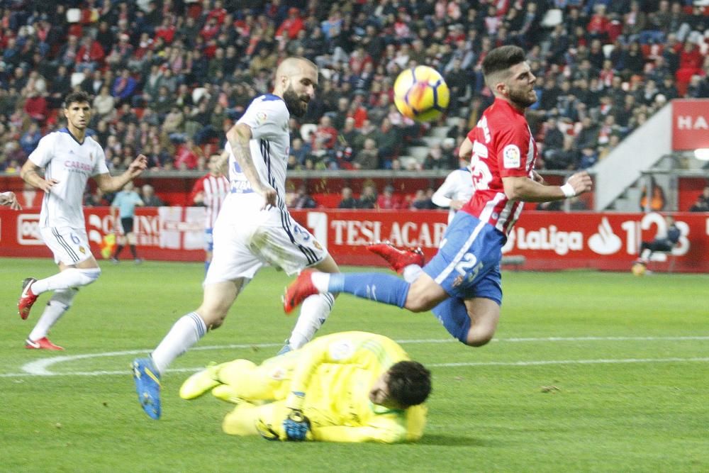 El partido Sporting Zaragoza, en imágenes