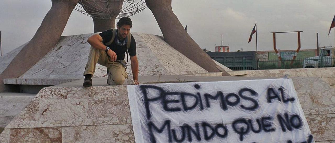 Miguel Ángel Tobías rodó en las calles de Haití en los días posteriores al terremoto de 2010. | M.A. TOBÍAS