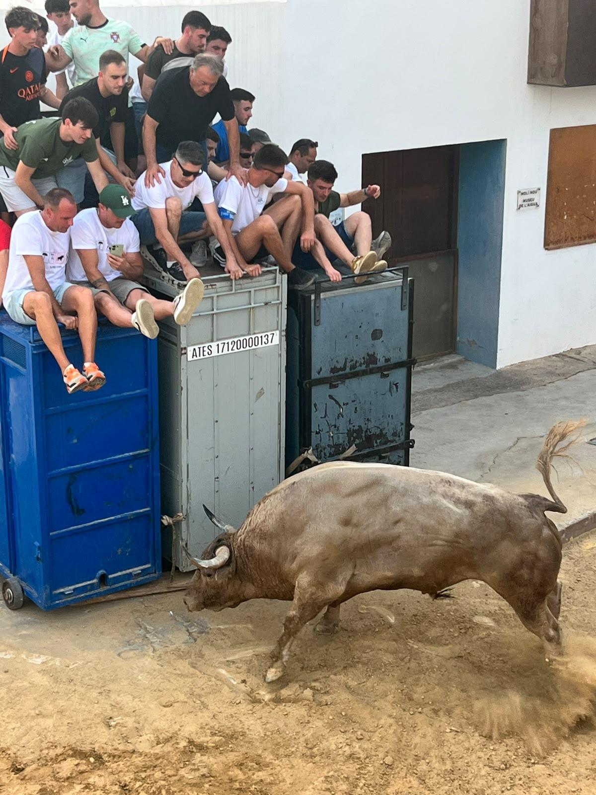 Quartell disfruta de una tarde de toros.