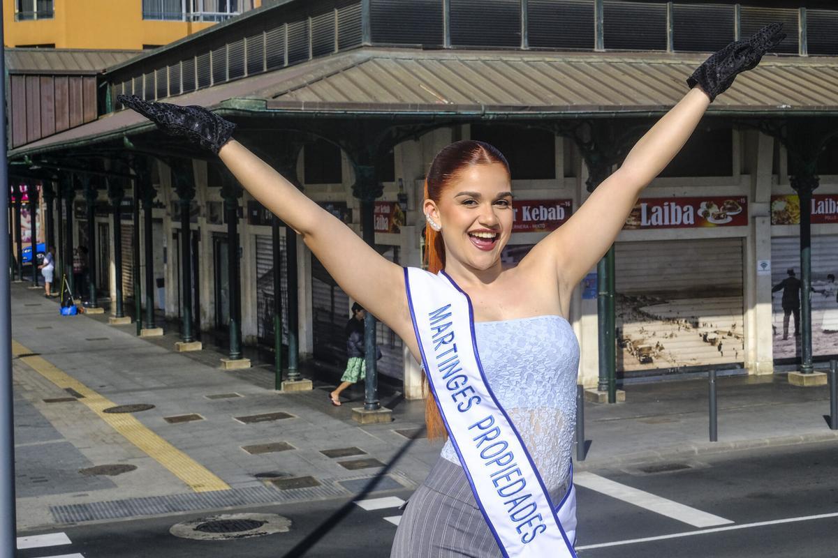 Coraima Martín, candidata a Reina del Carnaval de Las Palmas de Gran Canaria 2026