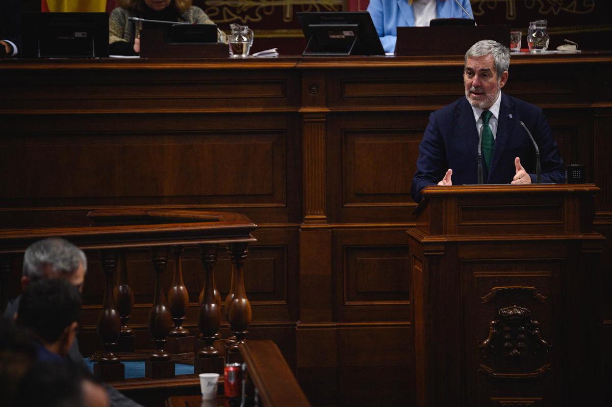 Debate sobre el estado de la nacionalidad canaria