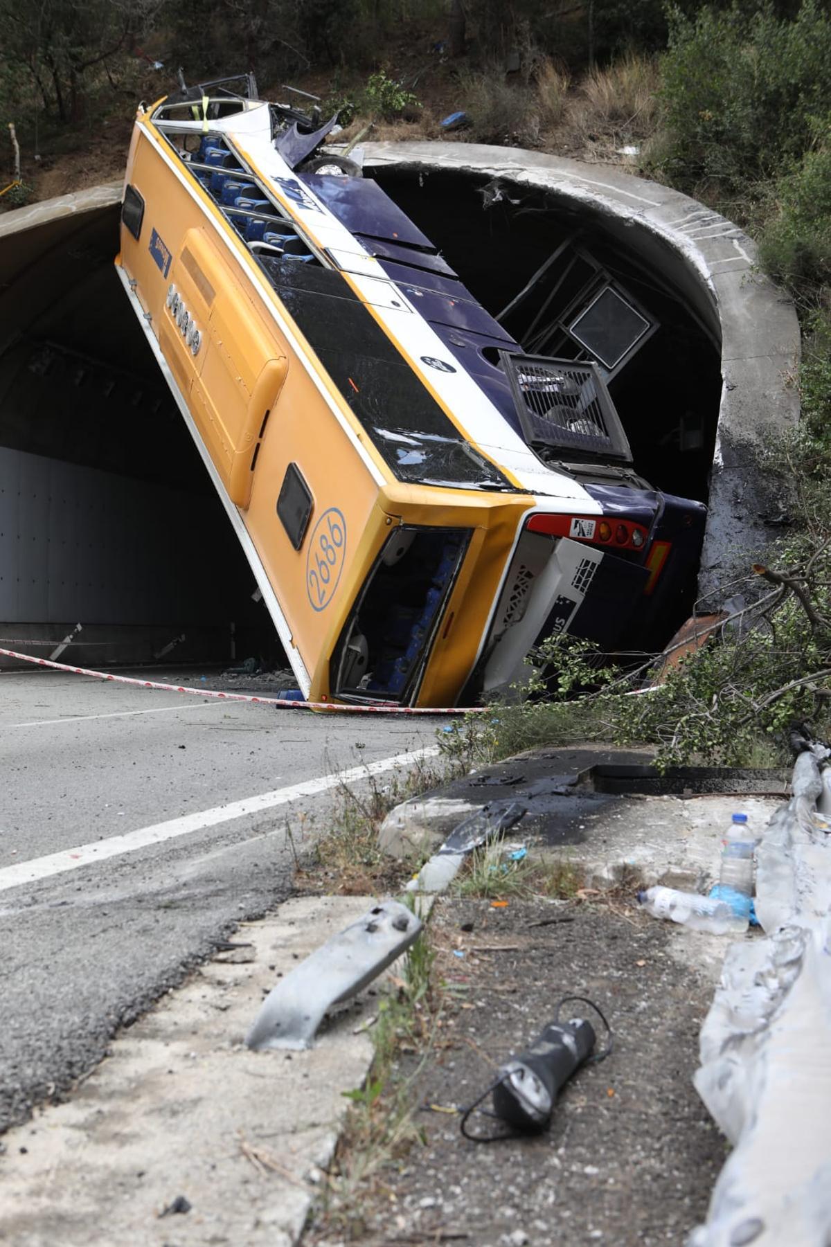 El accidente de autobús en la C-32