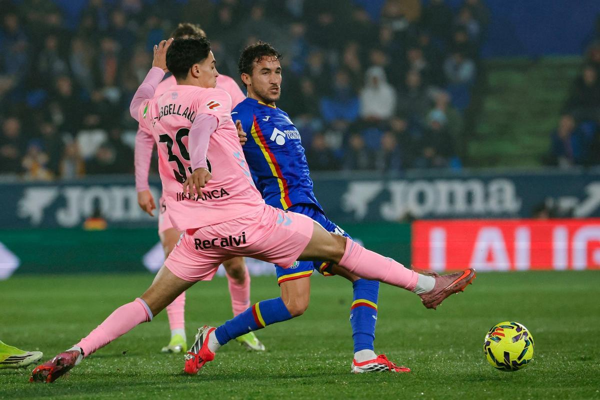 Las imágenes del Getafe - Celta en el Coliseum
