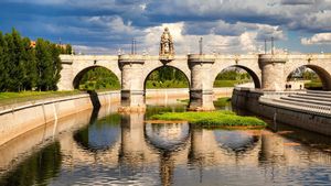 Este es eñ puente barroco más bonito del mundo, y está en Madrid