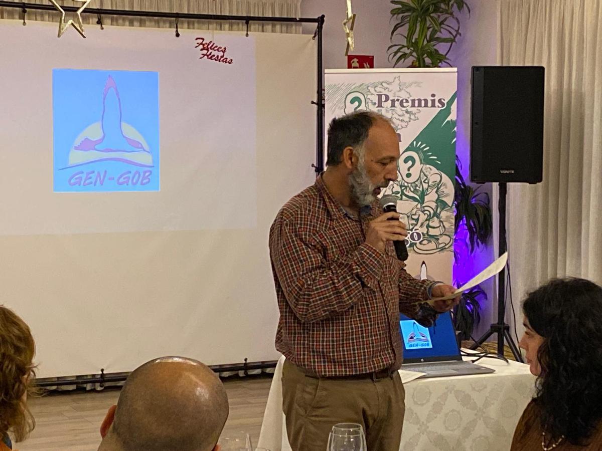 Joan Carles Palerm durante el acto