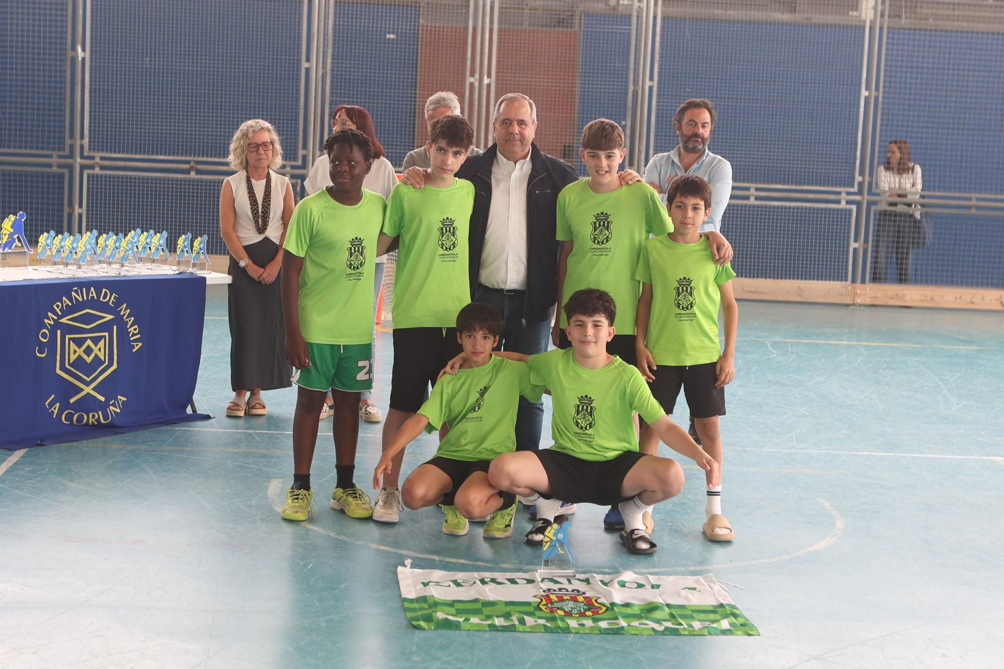 Entrega de trofeos del Torneo Internacional Compañía de María