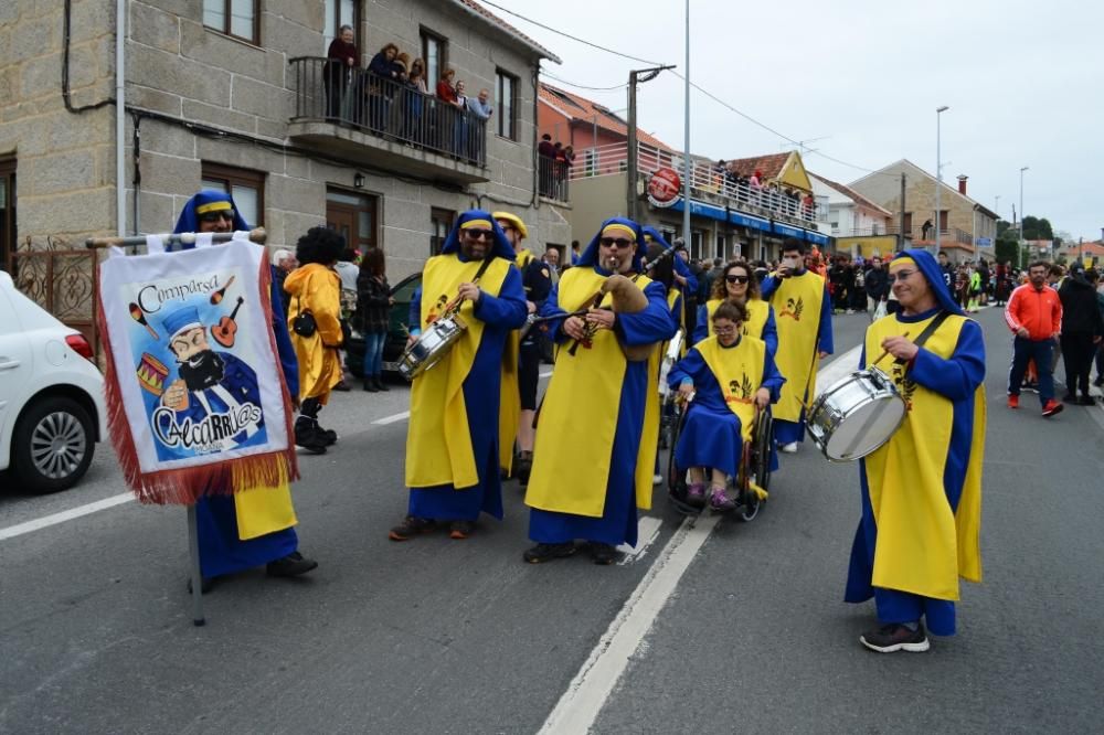 Aldán y Moaña celebran el final del Carnaval. // G. Núñez