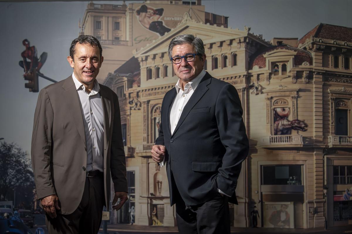 Joan Manuel Sevillano, 'managing' director de Stoneweg, y Jordi Artigas, arquitecto i fundador de OUA.