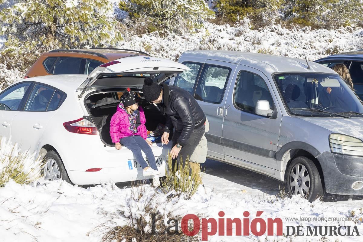 Descubre dónde queda acumulación de nieve en la Región de Murcia
