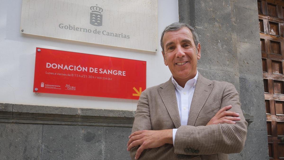 El director general de Hemodonación y Hemoterapia, Francisco Javier Rodríguez.