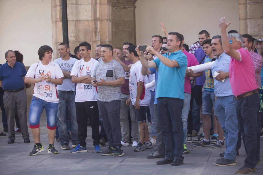 Bronca taurina en el pleno de Castelló