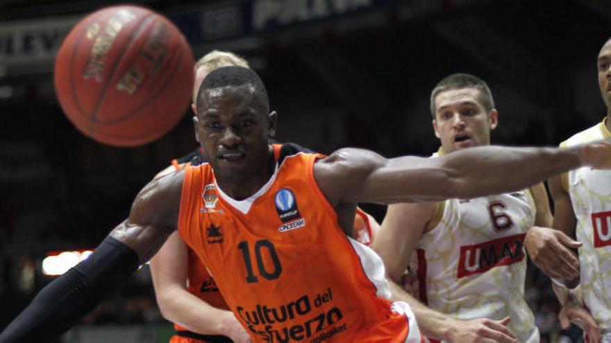 Romain Sato volvió a jugar en la Eurocup.