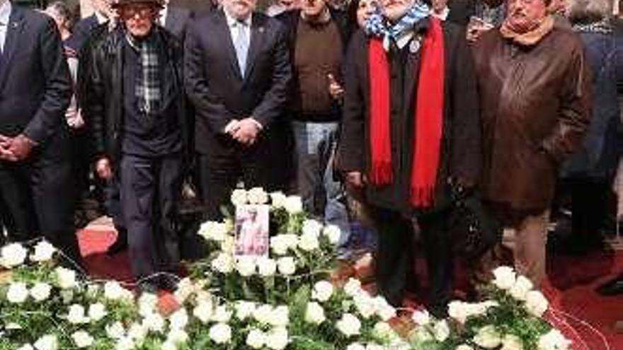 Homenaje en O Hórreo. // X.A.