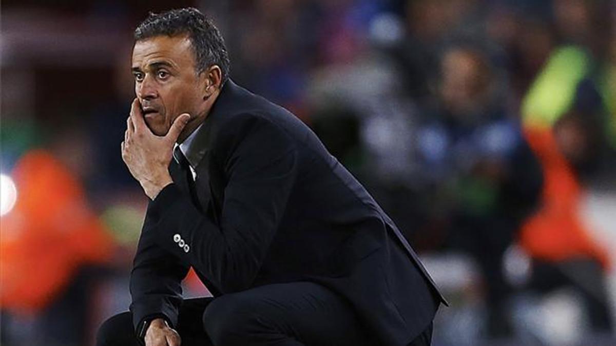 Luis Enrique no tiene buen rollo con Quique