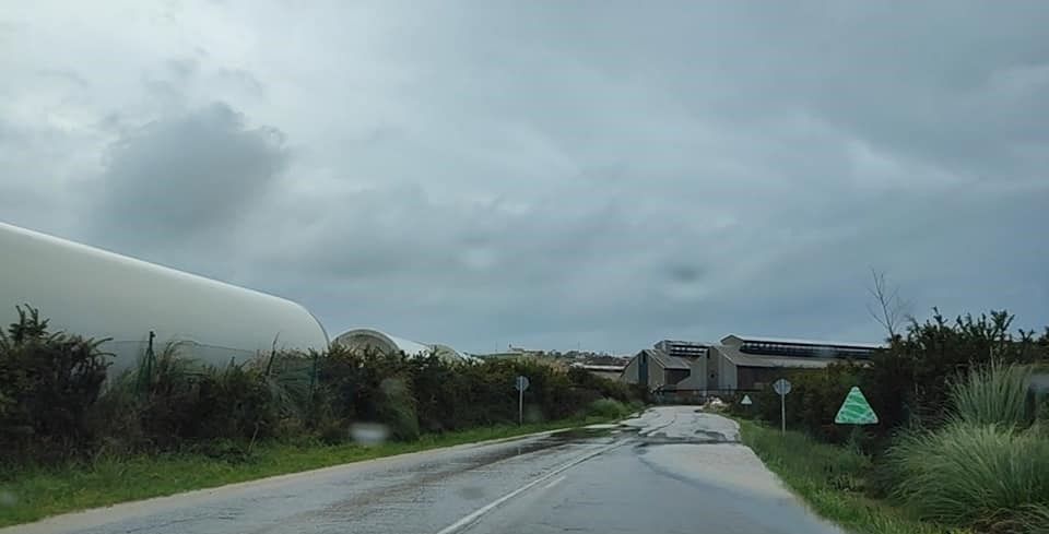 El temporal en la comarca de Avilés, así evoluciona