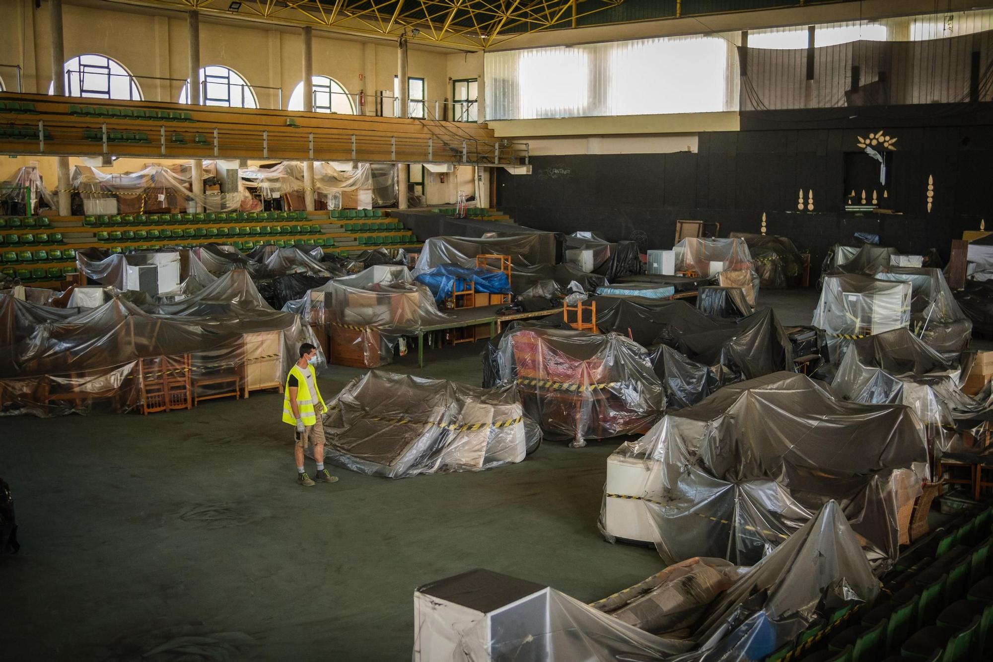 Regreso a sus hogares de los desplazados por el volcán de La Palma