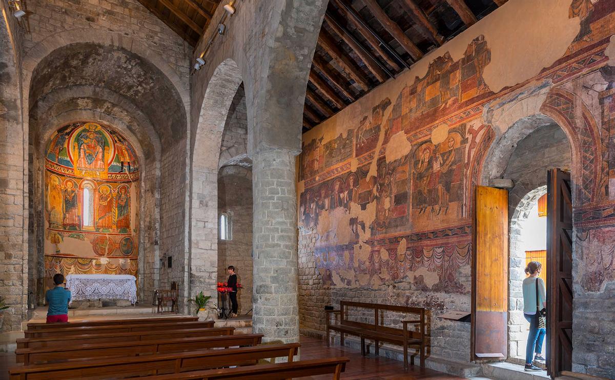 Interior de Santa Maria de Taüll