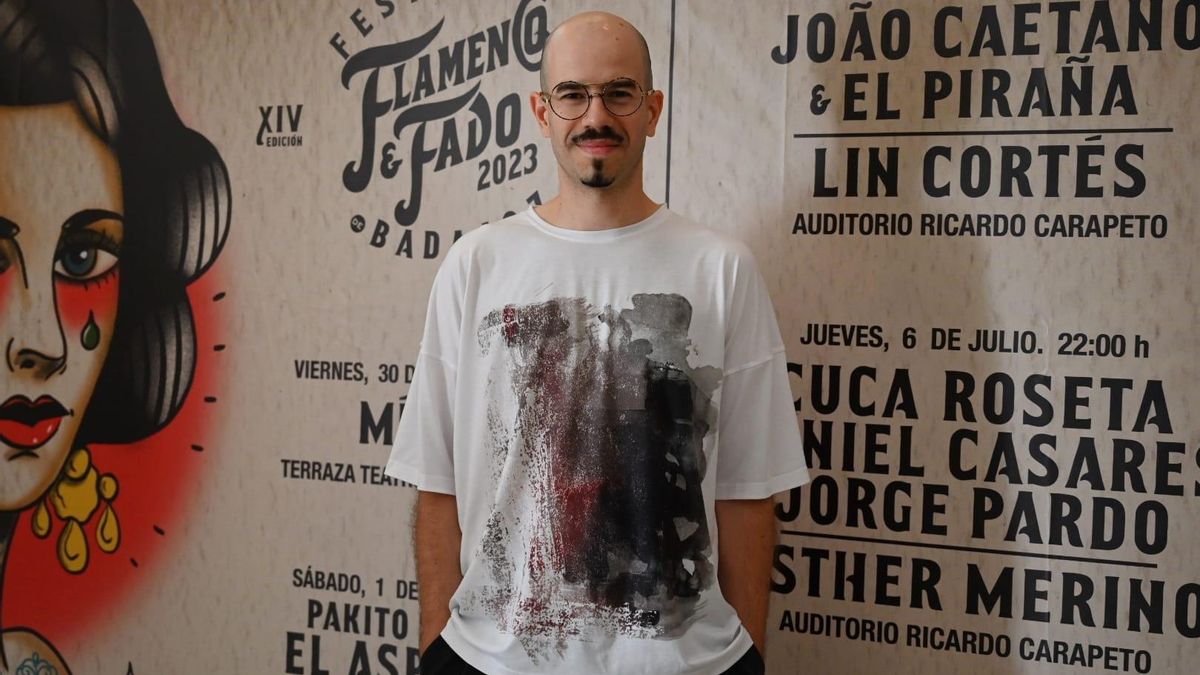 Joao Caetano en la presentación del espectáculo.