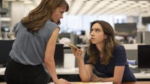 Carey Mulligan y Zoe Kazan como Megan Twohey y Jodi Kantor en ’Al descubierto’.