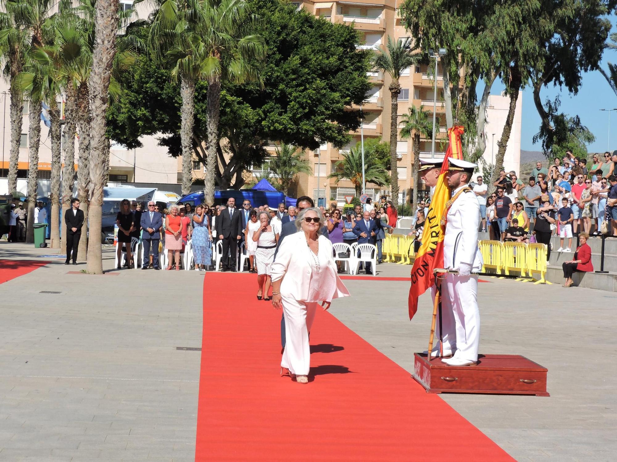 Jura de Bandera para personal civil en Águilas