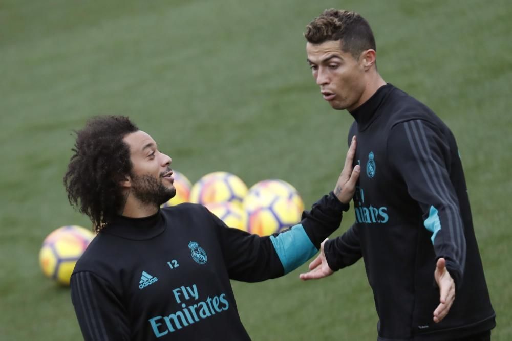 Entrenamiento del Real Madrid