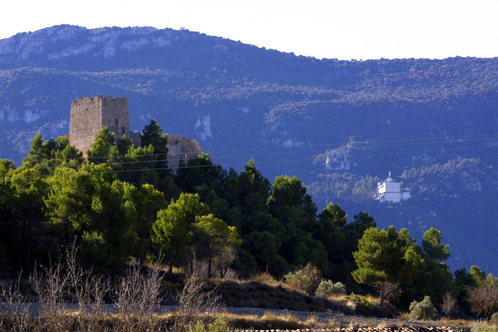 Castillo de Barxell, en Alcoy