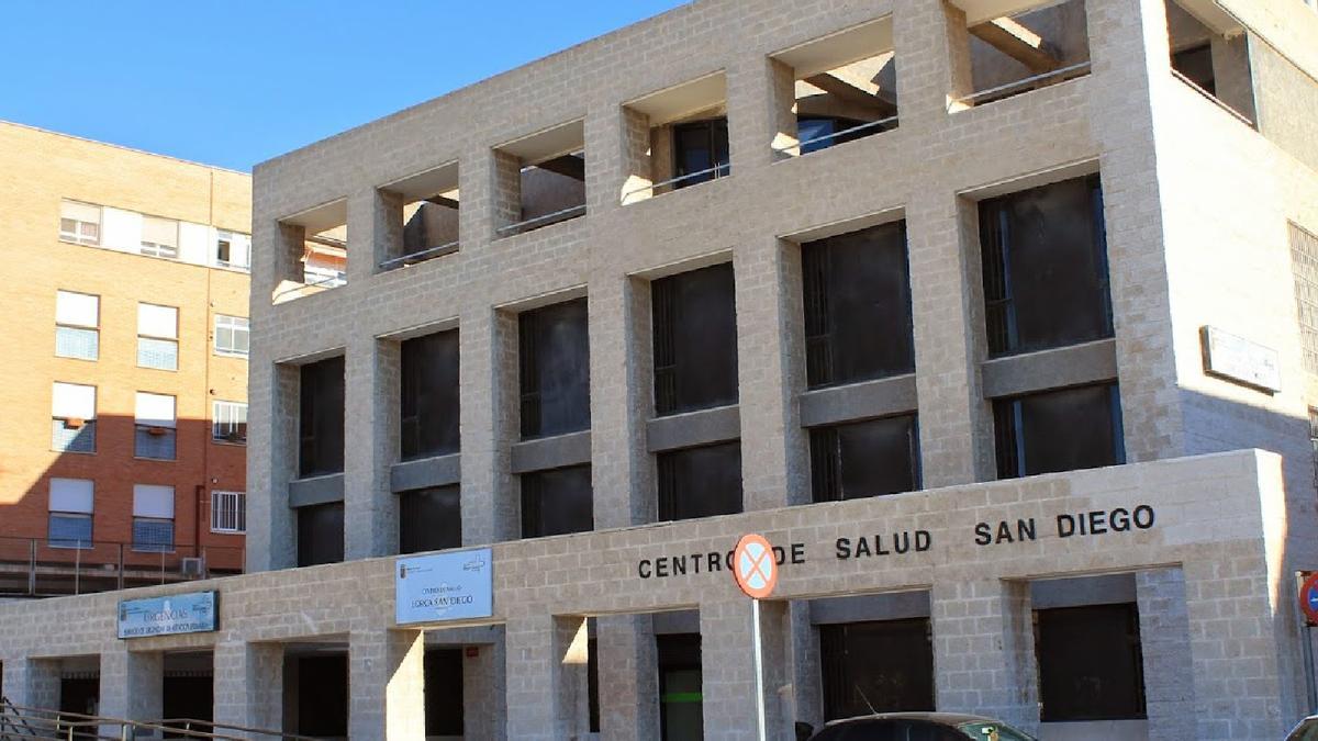 El Centro de Salud de San Diego en Lorca