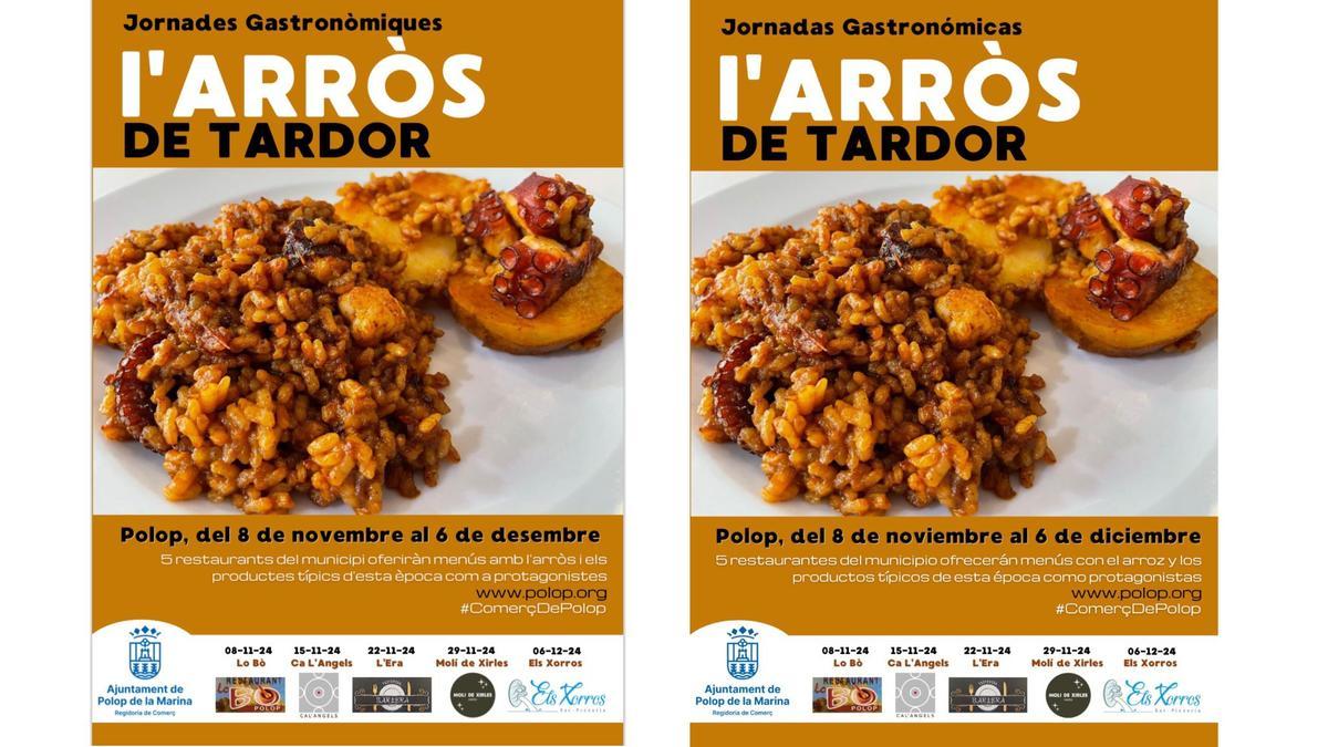 Cartel de las jornadas.