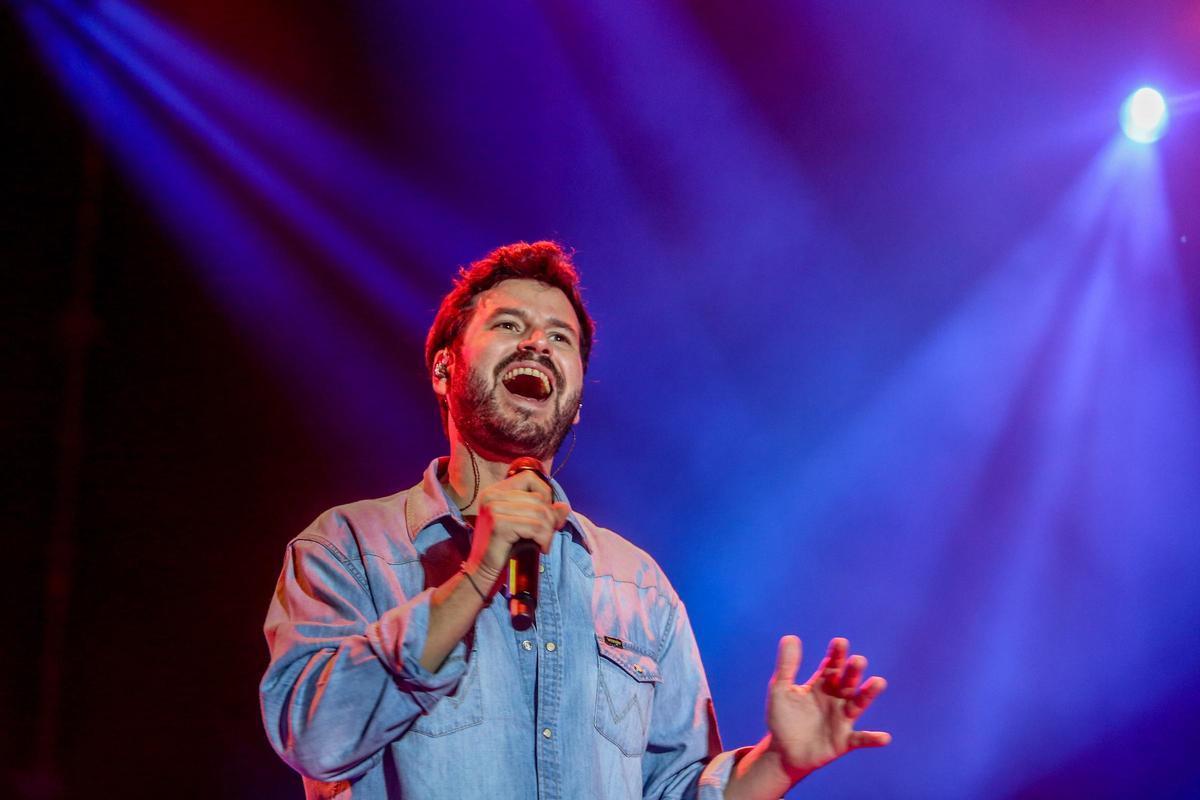 Guillermo “Willy” Bárcenas, cantante del grupo Taburete,