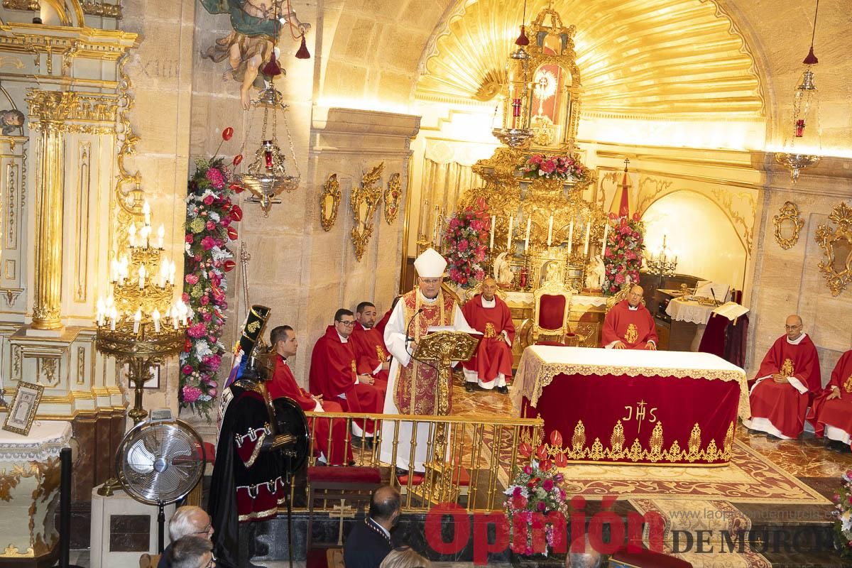 Así se ha vivido en Caravaca la clausura del Quinario de la Vera Cruz