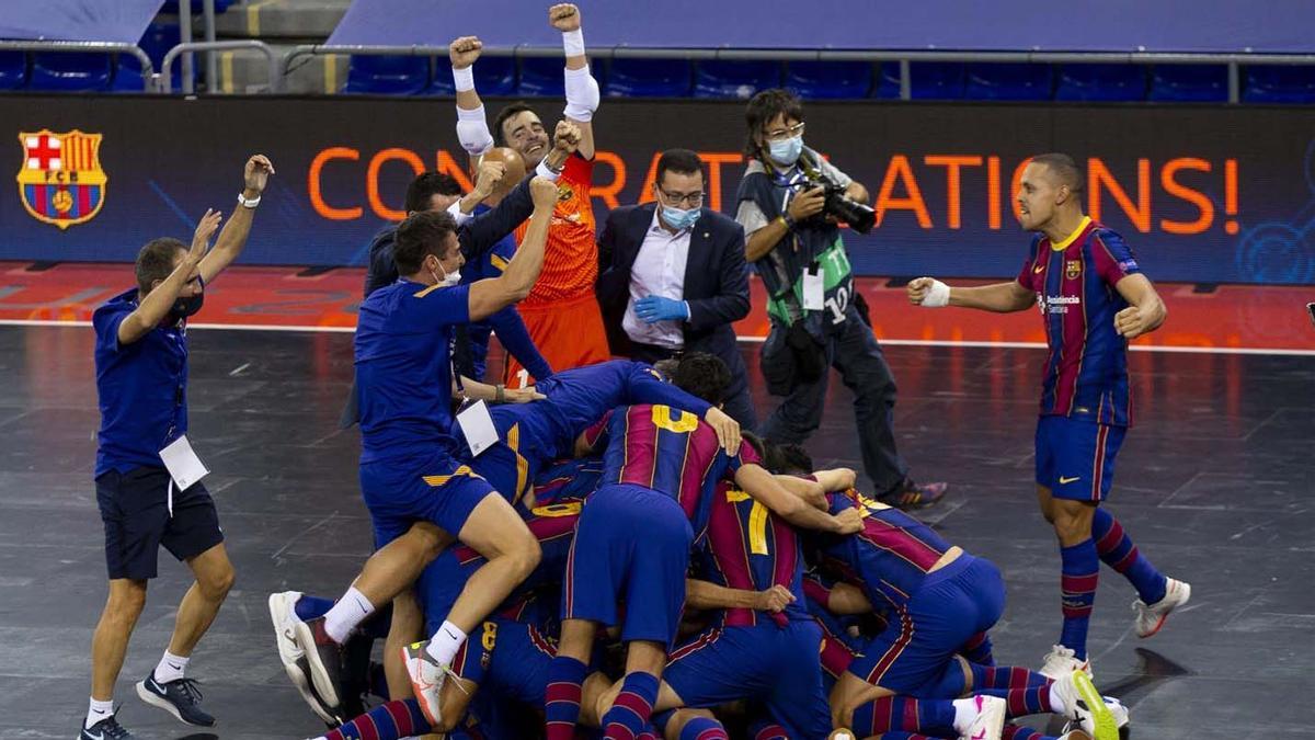 El Barça ganó la pasada Champions el 11-O en el Palau