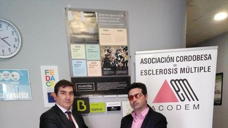 Acodem recibe 4.800 euros de Bankia para un programa de atención integral