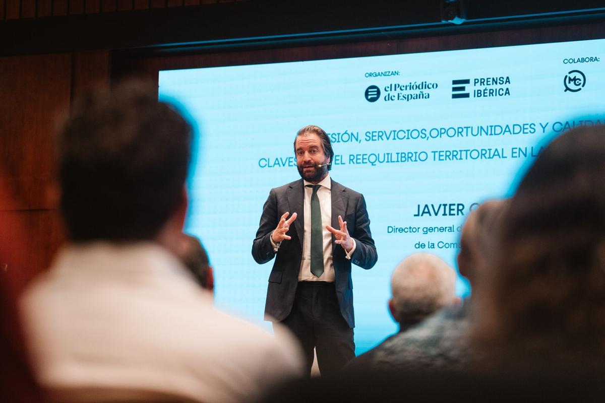 Javier Carazo, director general de Reequilibrio Territorial de la Comunidad de Madrid.